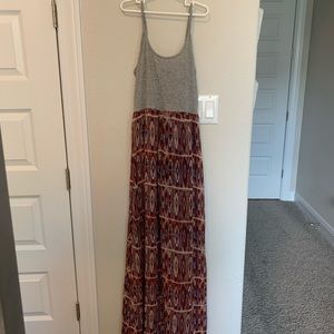 Tribal maxi dress
